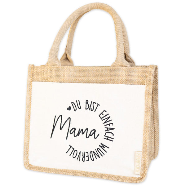 Jutetasche für Mama