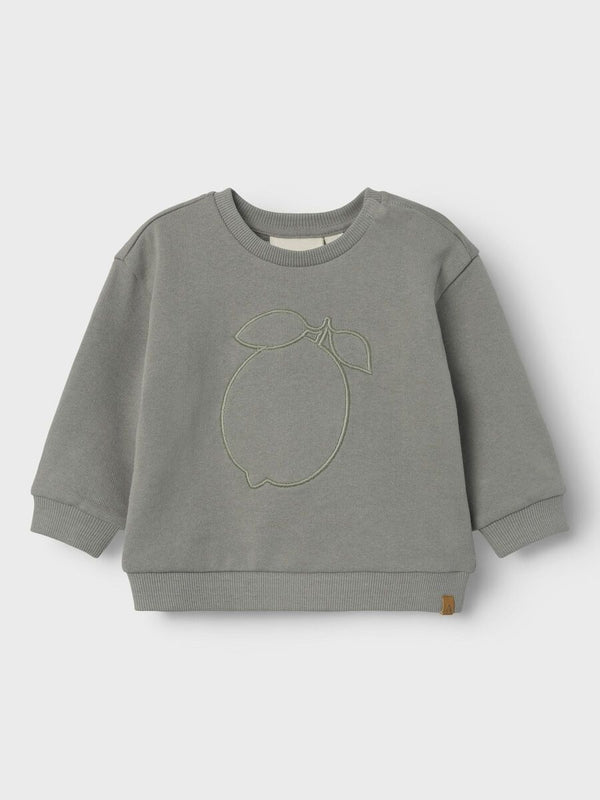 Sweater Zitrone blau, Li´l Atelier, Baby