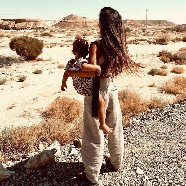 Wildride Kindertrage Leo / Zebra - Natürlich Glückskind