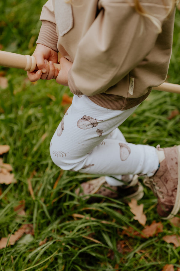 Rippleggings Eichel, handmade