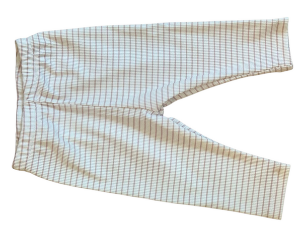 Rippleggings rosa gestreift