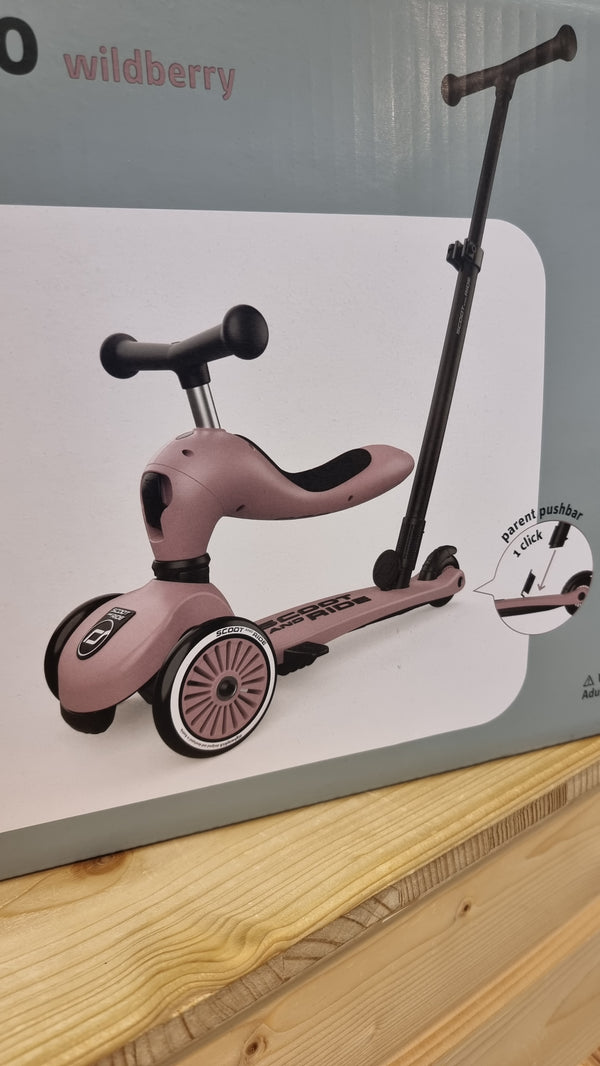 Highwaykick 1 push and go, Scoot and ride - Natürlich Glückskind